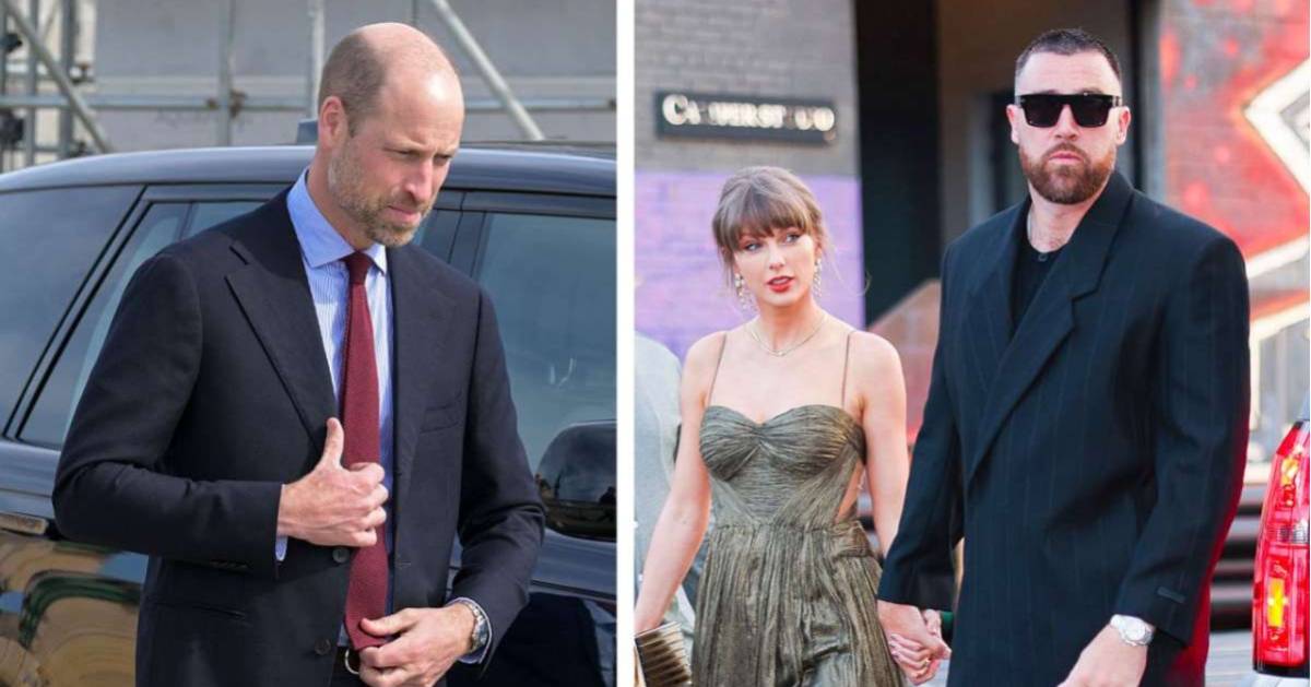 Prince William Reveals He Tried to 'Move' Travis Kelce Out of His Selfie With Taylor Swift and His Kids