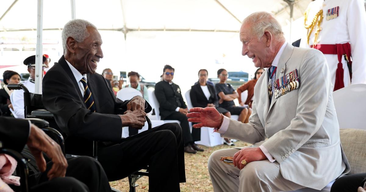 [WATCH] What King Charles Told a 99-Year-Old Veteran in Guyana Before His Birthday 