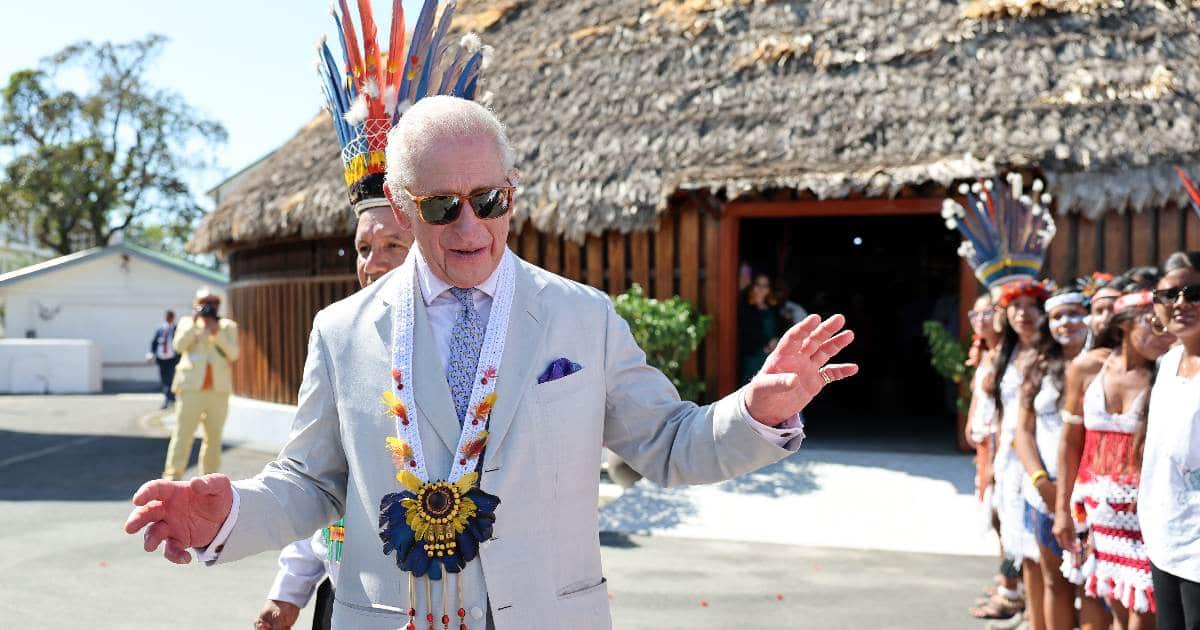King Charles Unleashes His Fun Side With Local Children in Guyana Amid Historic Caribbean Tour