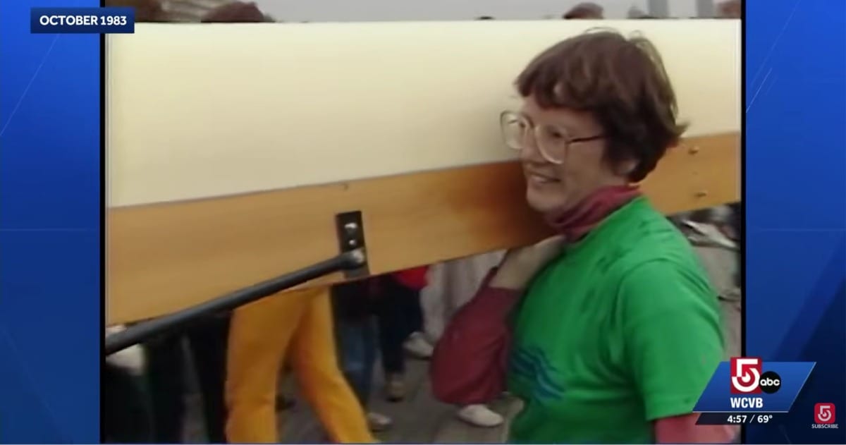 Boston man spots his parents in a 1983 Regatta broadcast he's never seen before: 'That's my mom and dad'