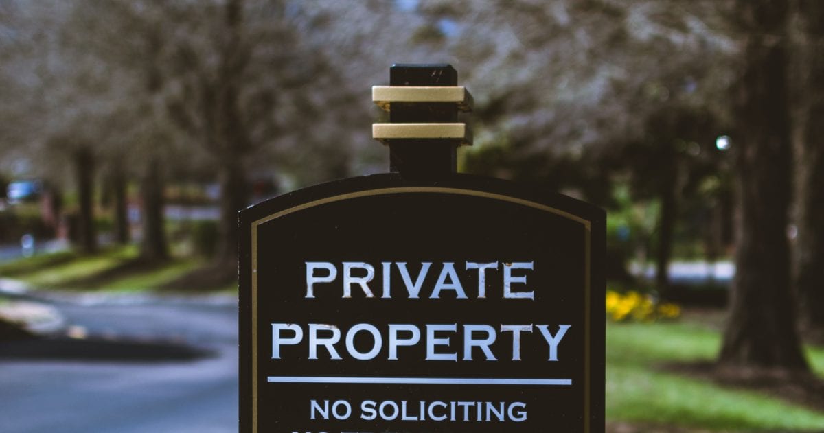 Homeowner got tired of solicitors walking past a 'No Soliciting' sign and ringing the bell — so started leaving their companies one-star Yelp reviews
