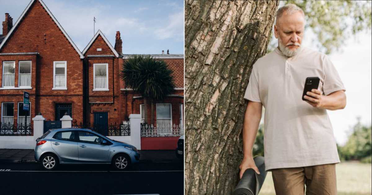 Neighbor asked family not to park on the street in front of his house to appease his wife — only to receive surveillance photo catching her in the act