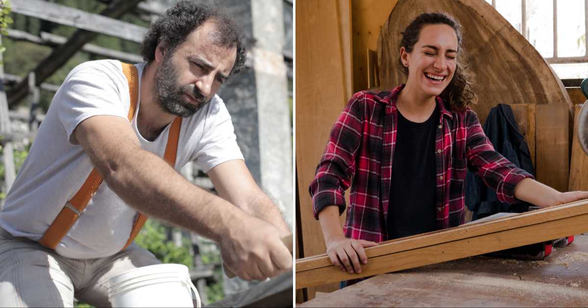 Construction worker refused to lend his hammer to a female colleague, doubting she could handle it — an hour later, his double standards backfired