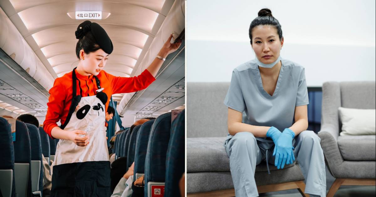 Resident doctor handled a mid-flight medical emergency single-handedly — the reason she was mistaken for a nurse or EMT afterward left her upset