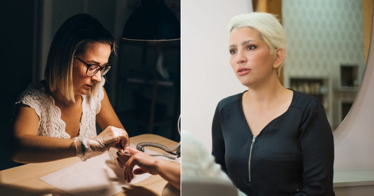 Manicurist asked a first-time US visitor to tip after charging $92 for her nails — the customer's simple question left the salon silent