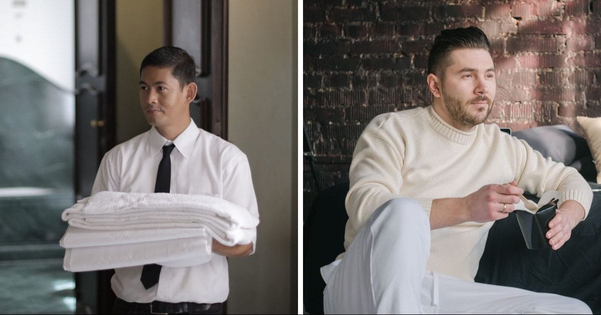Hotel housekeeper kept leaving air fresheners to make a guest feel at home — one detail about where they came from brought him to tears