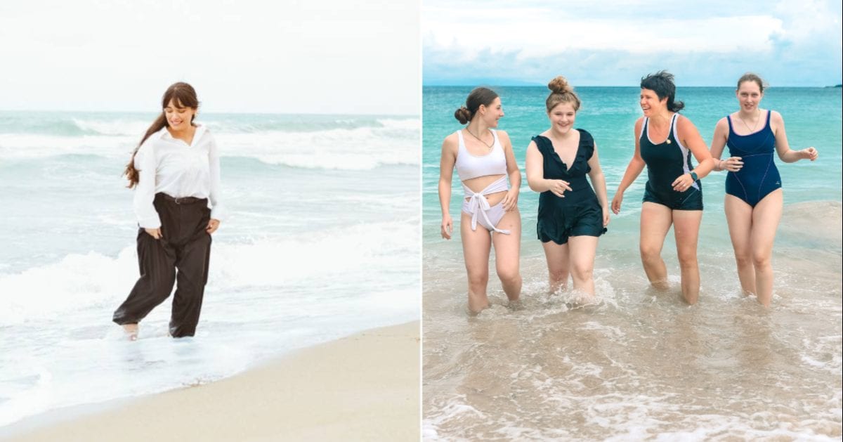 Woman took herself on a solo beach date — one thing she noticed about the women around her left her deeply moved