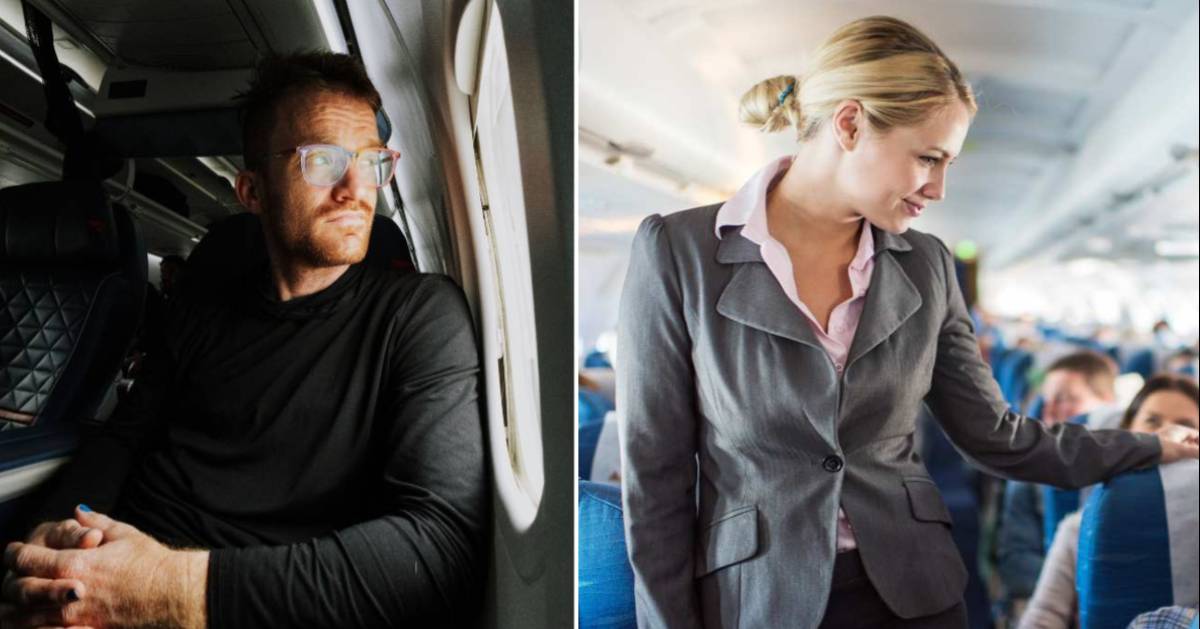 Flight attendant asked passenger to leave the last row reserved for crew — he challenged her authority with one demand