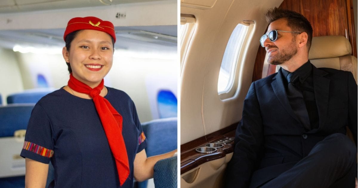 Flight attendant asked entire plane to let four travelers with tight connections exit first — the response was anything but ordinary