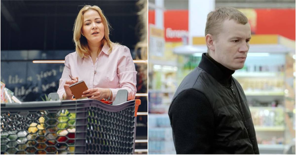 Mom pushing a huge cart refused to give way to two men walking shoulder-to-shoulder on the wrong side — their reaction was exactly what she'd expected