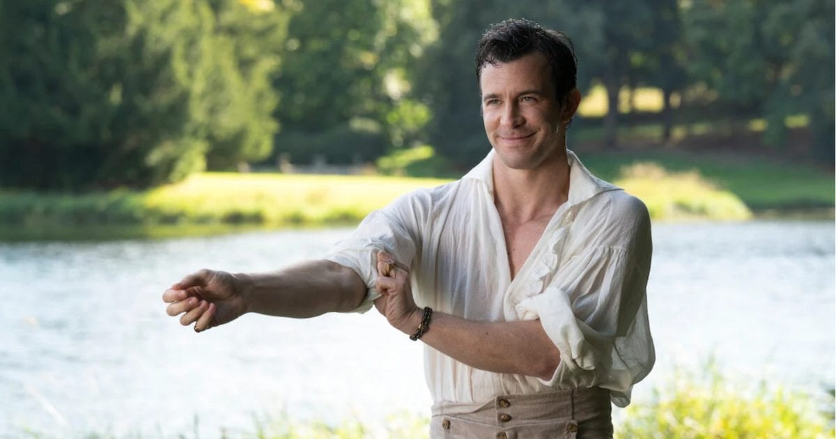 Luke Thompson as Benedict Bridgerton in a still from ‘Bridgerton’ Season 4 (Cover Image Source: Netflix Tudum)