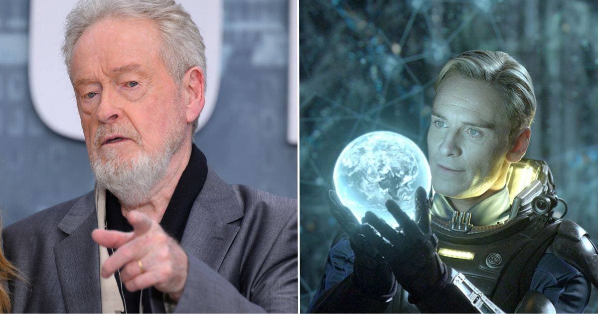 [L-R] Ridley Scott; and a still from ‘Prometheus’ (Cover Image Source: [L-R] Getty | Photo by Karwai Tang; and Netflix)