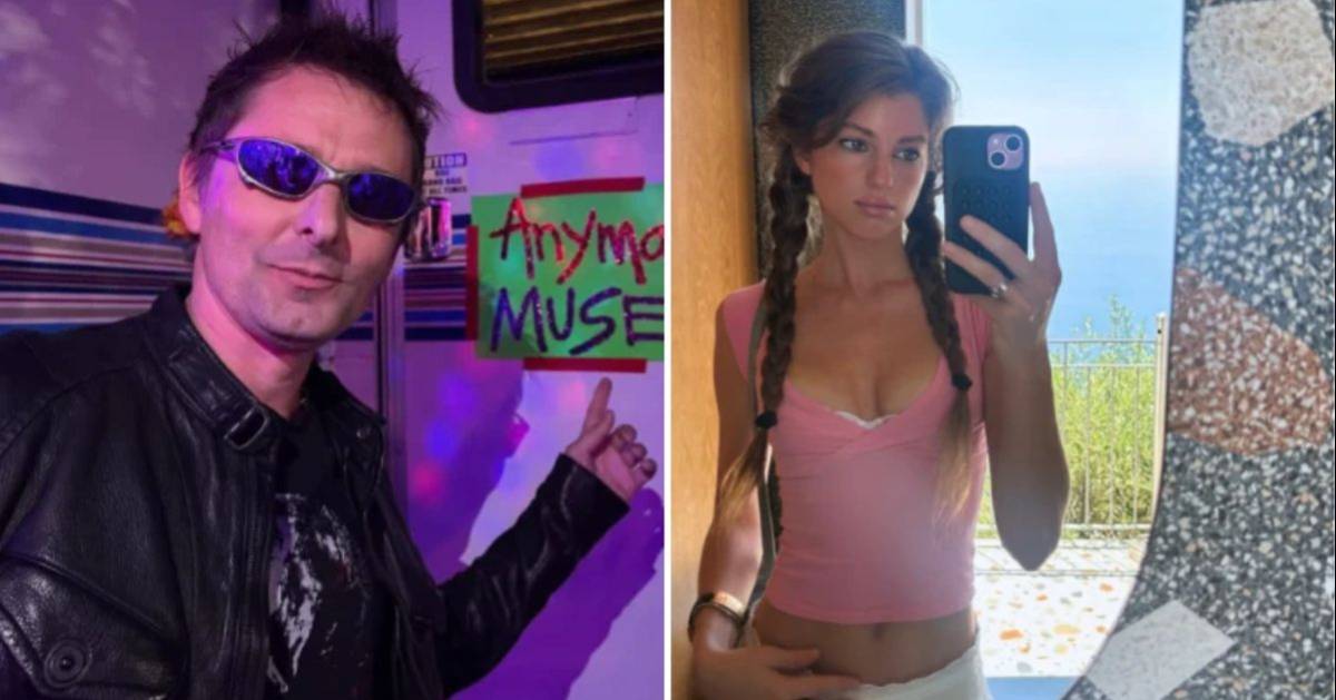  Matt Bellamy appears to confirm romance with AnneMarie Morin (Photo by @mattbellamy/Instagram, @cloudynoir/Instagram)