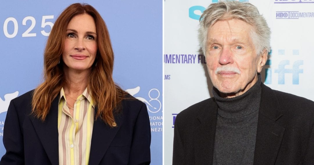 Julia Roberts, who starred alongside Tom Skerritt in 1989’s ‘Steel Magnolias’, described him as a 'shining light' (Getty Images)