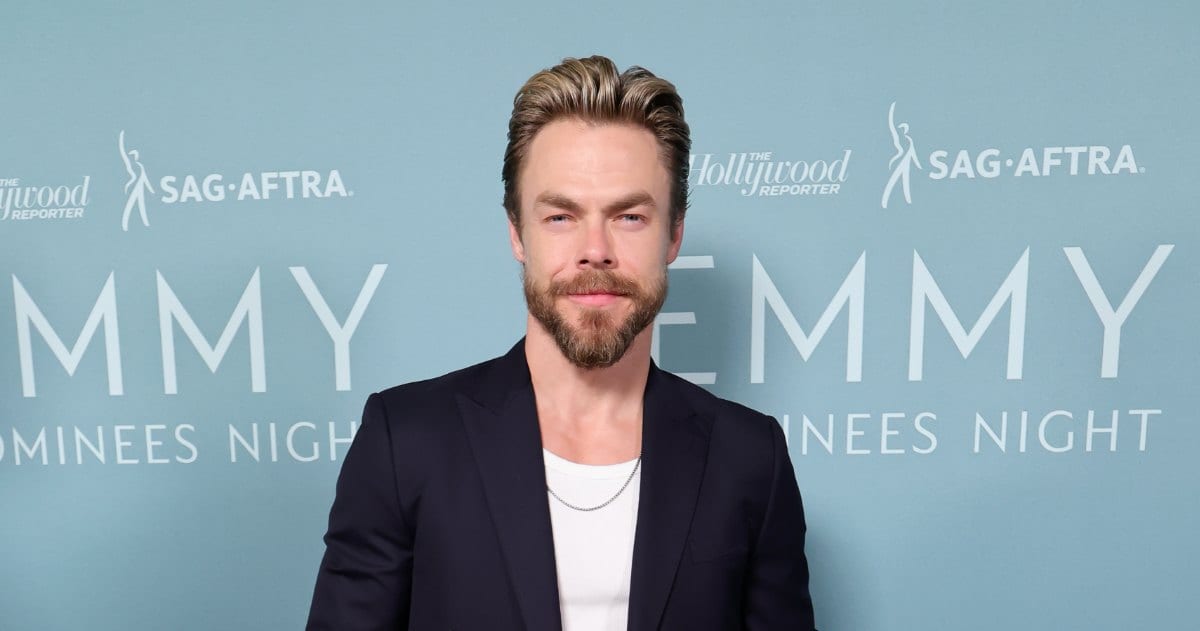 Derek Hough mourned the loss of his beloved dog Romie after 14 years together (Getty Photos | Emma McIntyre)