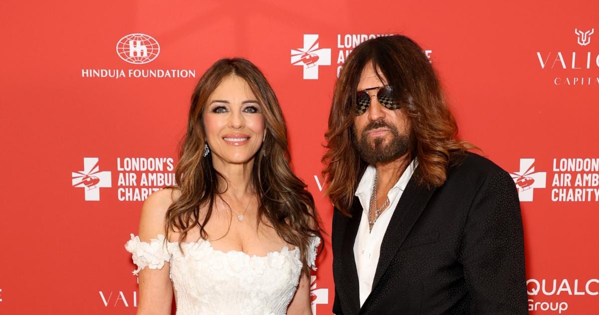Elizabeth Hurley opens up about blended family with Billy Ray Cyrus amid engagement rumors