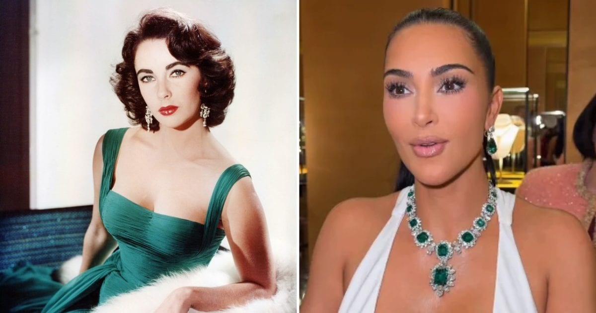 Kim Kardashian recalls seeing Elizabeth Taylor’s jewelry at her home shortly after her death