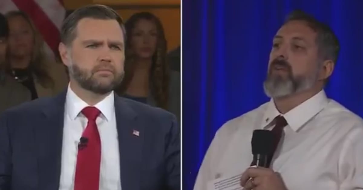 ‘Failure in the leadership’: Husband of soldier killed in Iran drone strike presses JD Vance