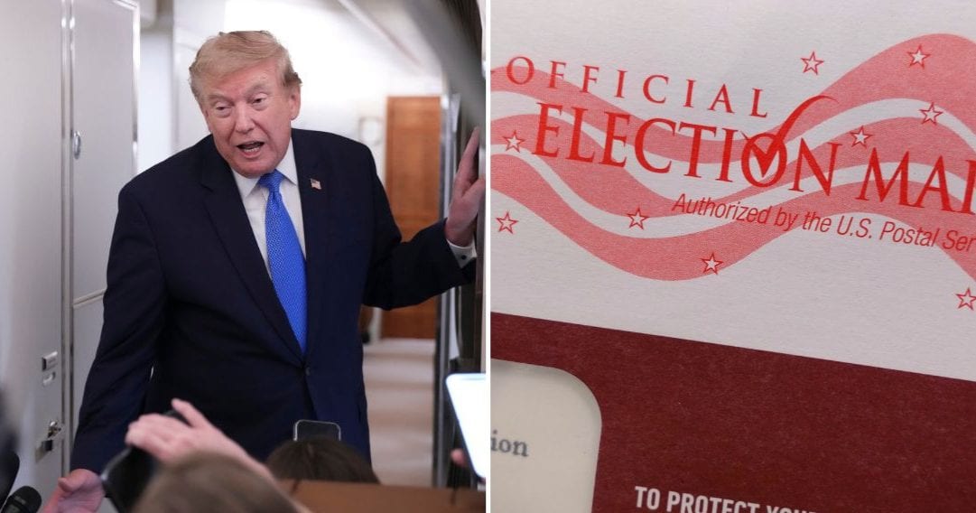 Trump finally ditches mail-in ballot and will vote early in person in Florida