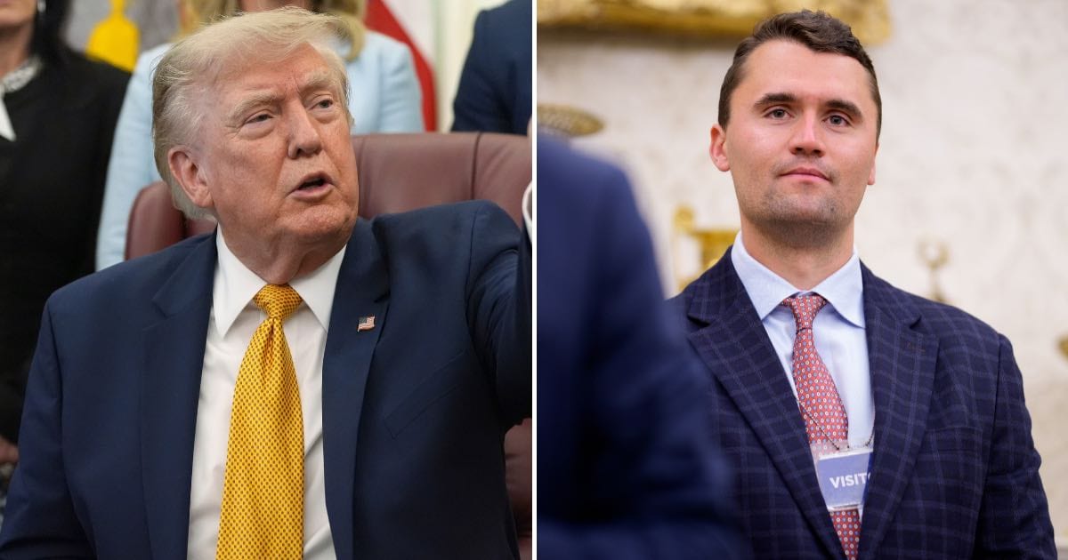 ‘Justice for Charlie!’: Trump accuses judge of ‘desecrating’ Charlie Kirk’s memory over trial delay