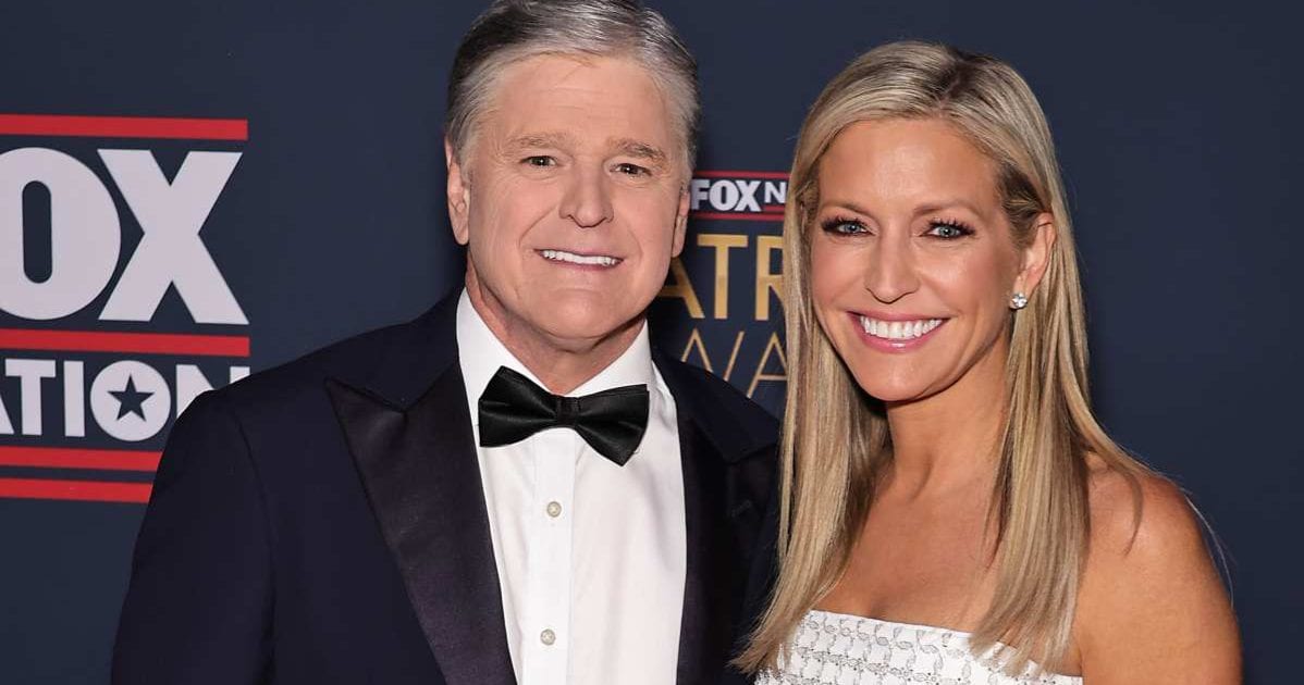 Trump and Melania join Fox News stars at Mar-a-Lago for Hannity and Earhardt's wedding bash