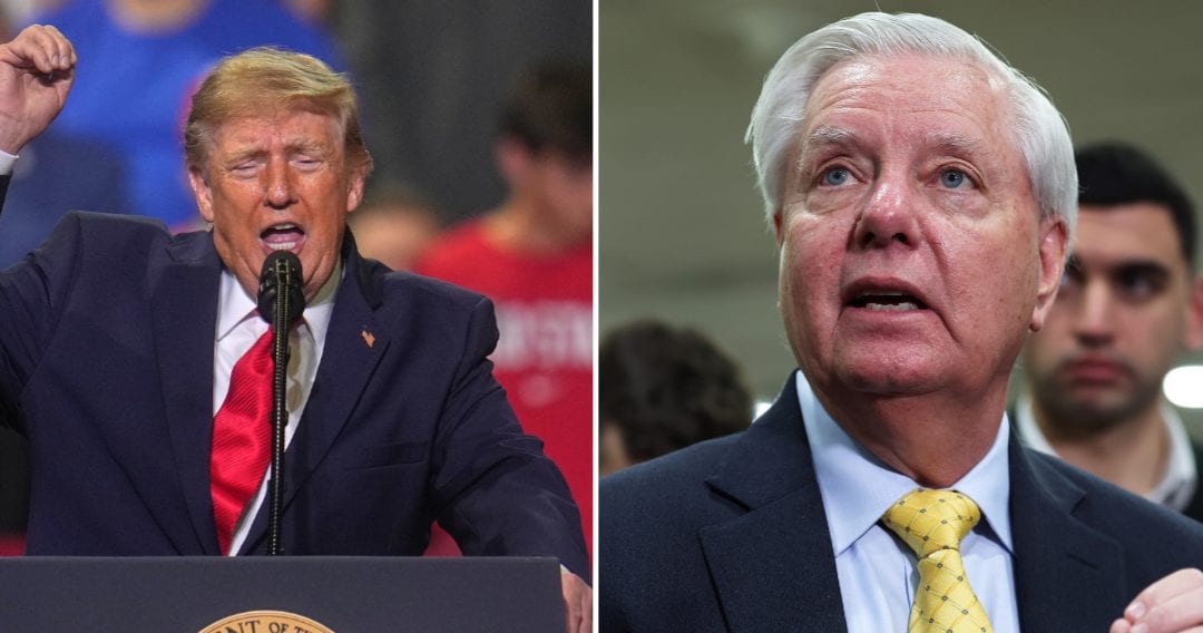 Fact Check: Did Trump praise Lindsey Graham as 'very masculine' in a social media post?
