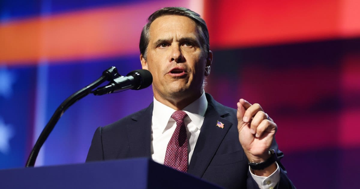 Attorney General Todd Blanche repeatedly declined to discuss President Donald Trump's communications, saying he would not comment even if he knew whom the president had instructed (Kevin Dietsch/Getty Photos)