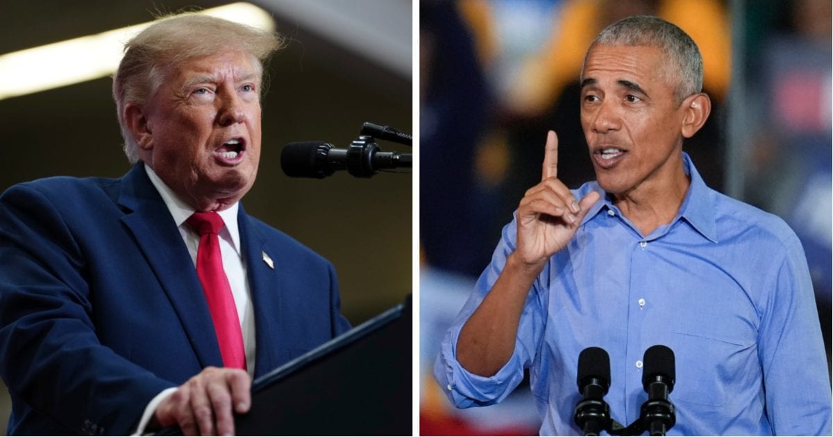 'Grossly Incompetent': Trump hits back at Obama after 'Saddam Hussein' White House jab