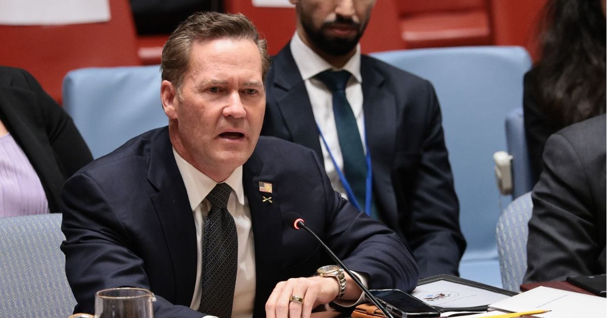 Mike Waltz’s heated confrontation with a Cuban official at the UN unfolded on camera, with the US ambassador repeatedly ordering the diplomat to back away (Getty Images)