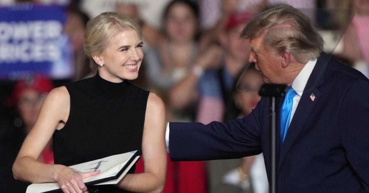 Trump reportedly moved aide Natalie Harp to a workspace inside his private White House dining room (AP Photos)