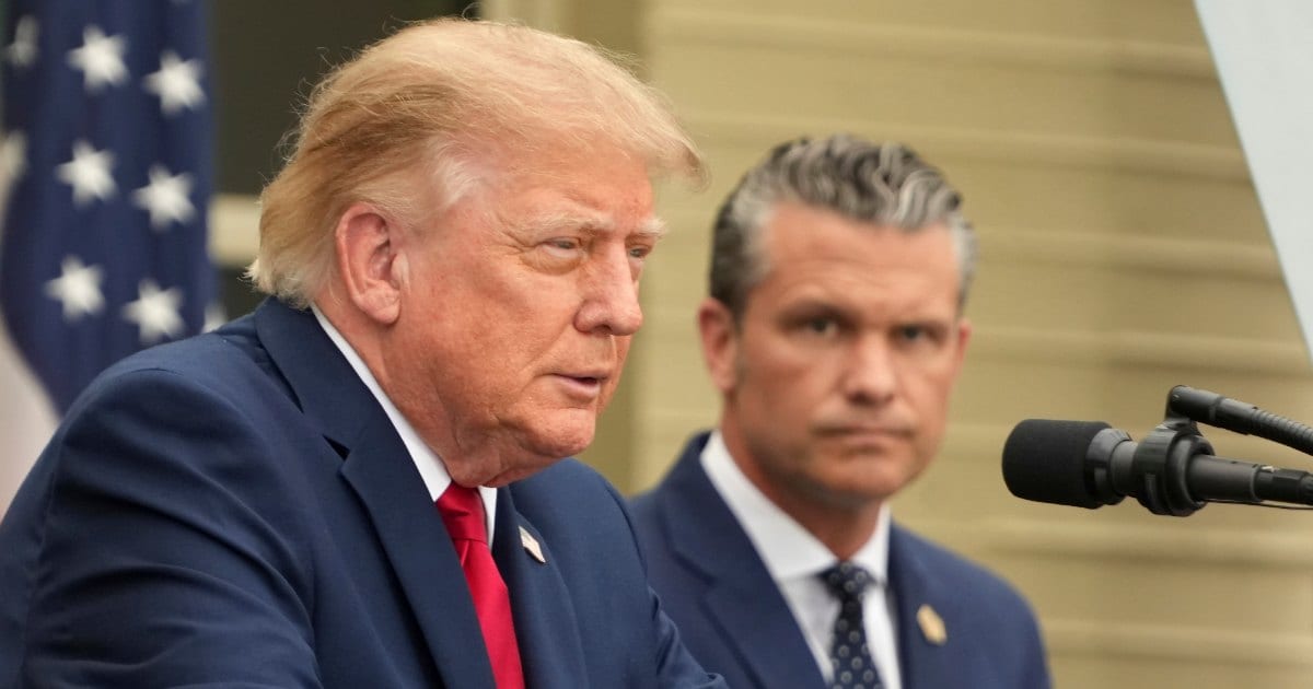 Trump warns Dems over Hegseth impeachment push; says GOP can ‘play that game’ too