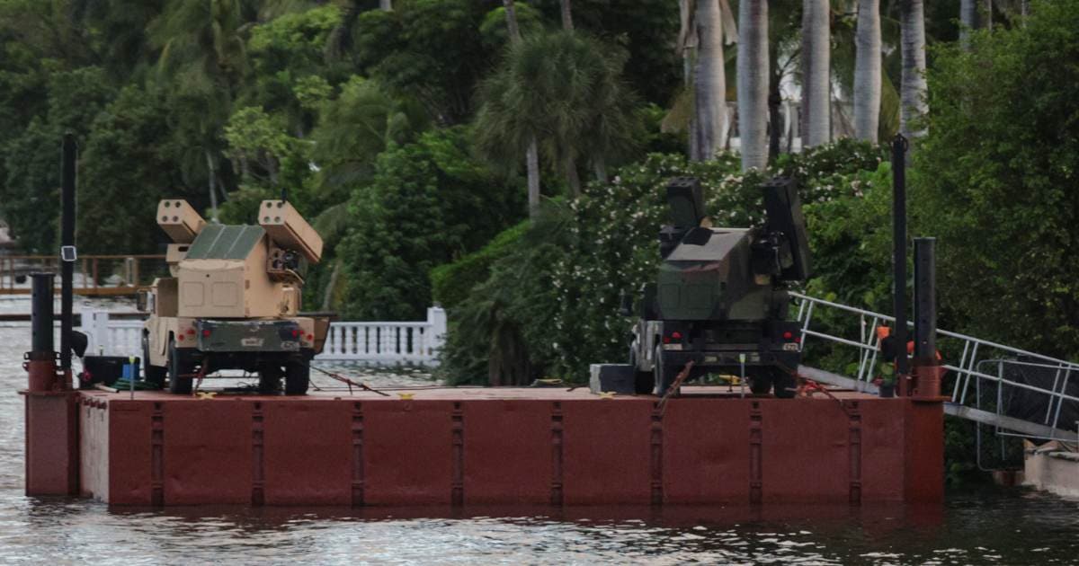 Fact Check: Did the US military install surface-to-air missile systems at Mar-a-Lago?