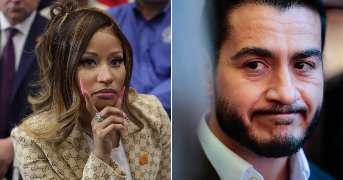 Nicki Minaj rips Abdul El-Sayed over 'raging jealousy' and tells him to 'mend his heart'