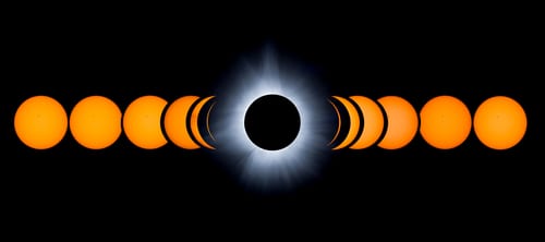 On April 8, 2024, the shadow of the moon passed over parts of Mexico, USA, and Canada, allowing viewers to enjoy one of nature's most amazing experiences - a total solar eclipse.