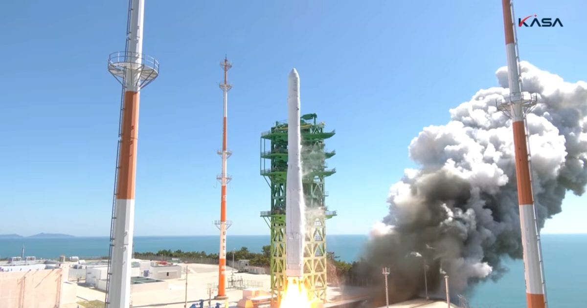 South Korea's Nuri rocket falls just short of perfect on its most complex mission yet