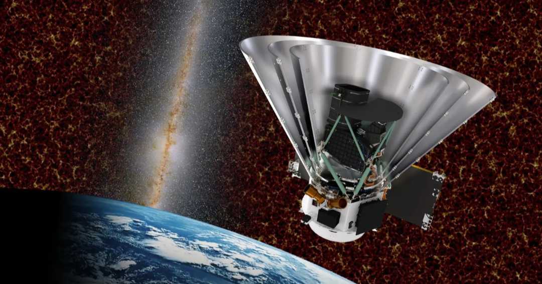 An artist's illustration of SPHEREx observatory. (Representative Cover Image Source: NASA; Resized by Starlust staff)