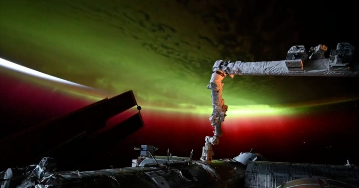 NASA astronaut shares stunning auroras views from ISS amid geomagnetic storm warning in U.S.