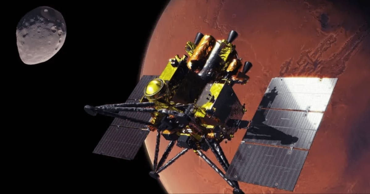 Jeff Bezos' Blue Origin has a huge role to play in collecting samples from Martian moon Phobos