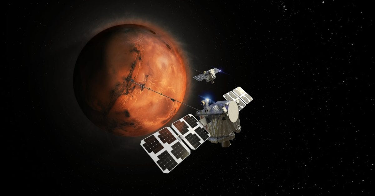 NASA's ESCAPADE orbiters head toward Earth for gravity assist as they prepare to set course for Mars