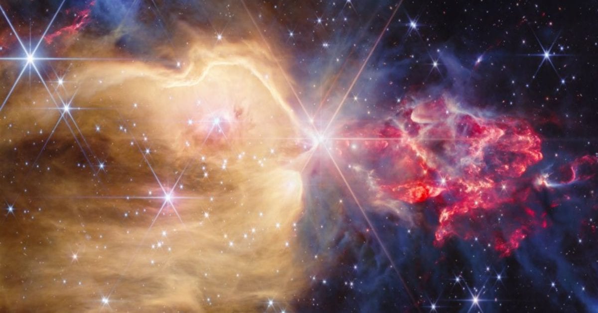 NASA’s James Webb Telescope provides stunning look at chaotic star birth 3,300 light-years away