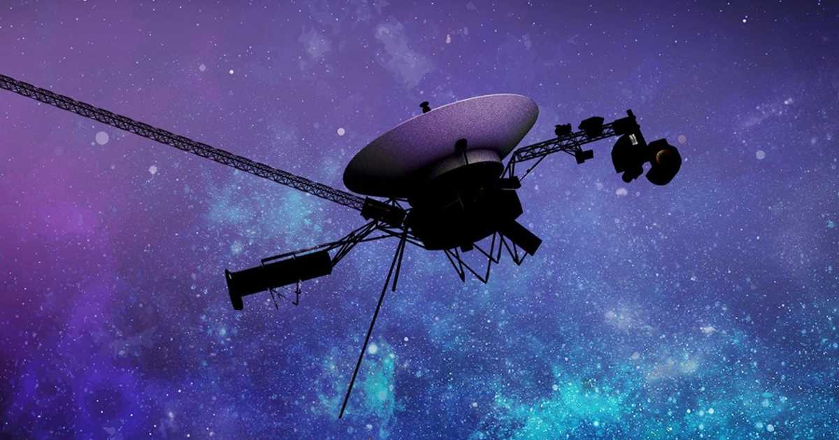 Illustration of the Voyager 1 spacecraft in interstellar space. (Cover Image Source: NASA/JPL-Caltech)