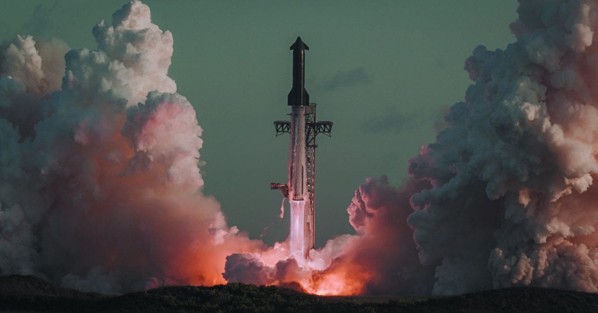 Starship lifts off on its 14th test flight from Starbase, Texas, September 28, 2026. (Cover Image Source: SpaceX)