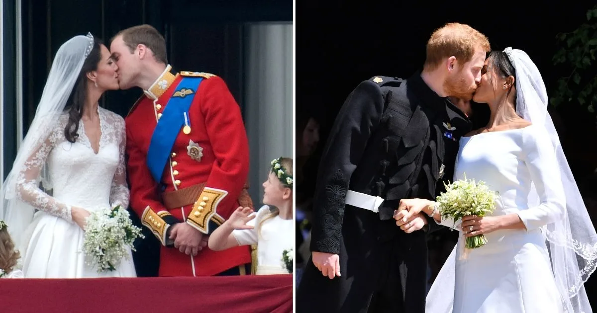 A Royal Balcony Kiss