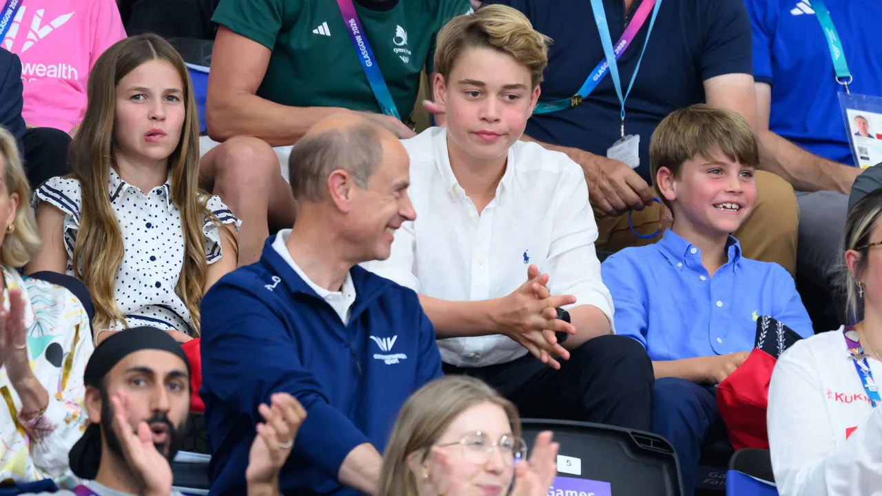 5 Adorable Photos of Prince Edward on Great-Uncle Duty With George, Charlotte and Louis