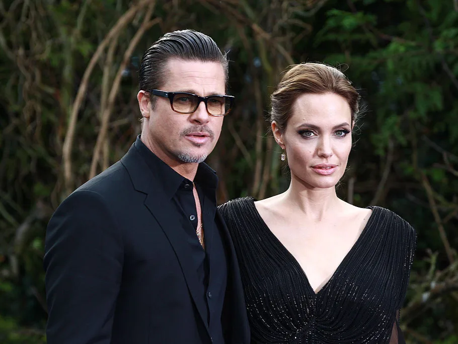 Angelina Jolie and Brad Pitt