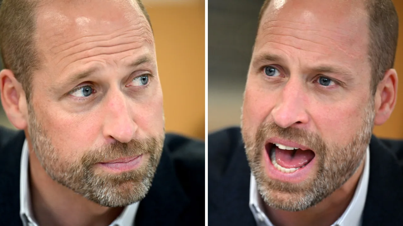5 Photos of Prince William as He Goes Through Every Emotion During Surprise Solo Outing