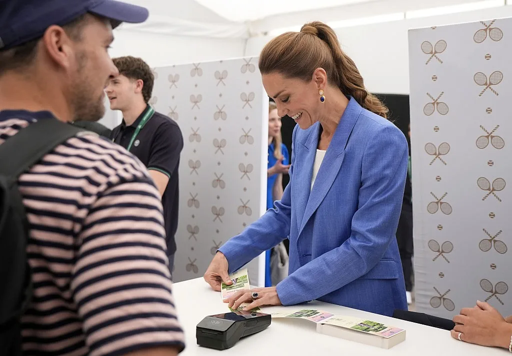 Helping Out at the Ticket Stand