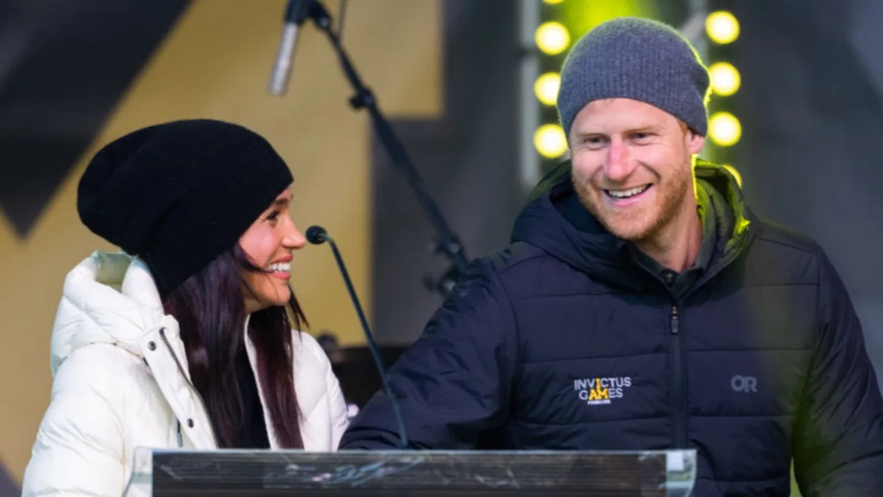 5 Photos That Show Harry And Meghan Are Still In Their Honeymoon Phase As She Turns 45
