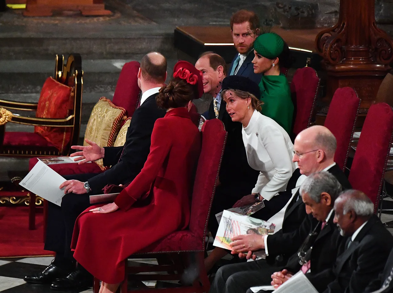 Icy Commonwealth Day Service
