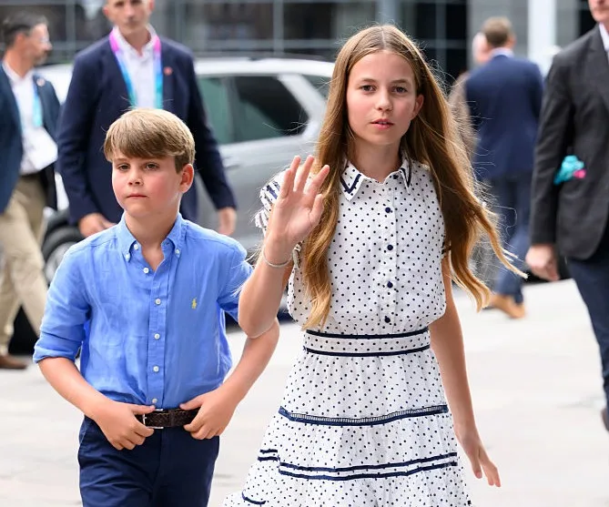 Princess Charlotte and Prince Louis